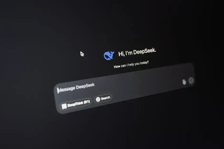 Interface de chat conversando com um visitante em um site